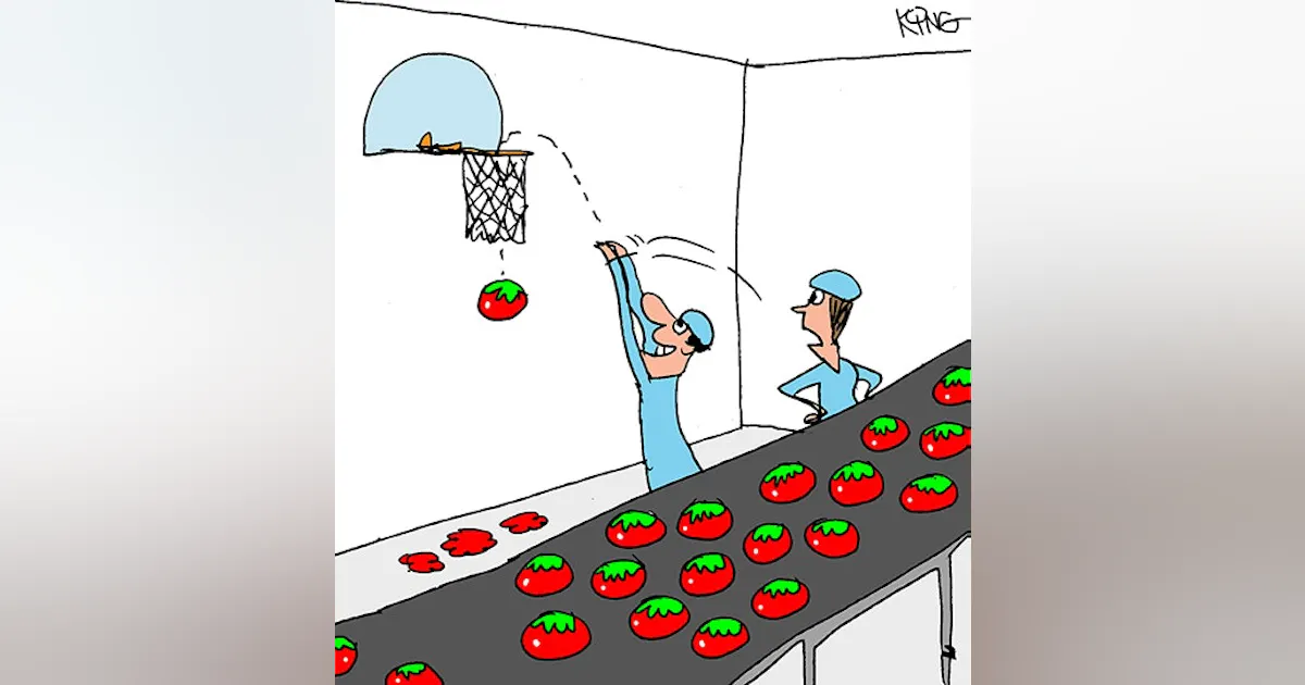 Processing Humor Food Industry Humor: March 2020 Food Funny Cartoon Caption Contest ...