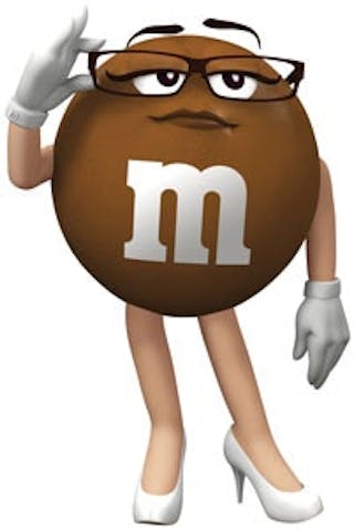 brown M&M Just My Shell Super Bowl Commercial 2012 M&M 