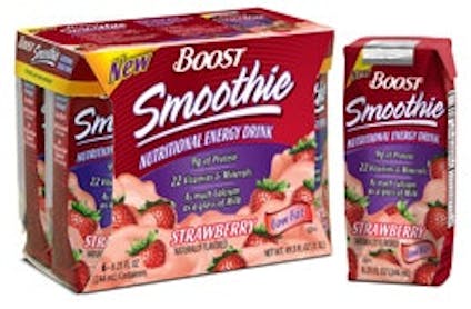 Shelf-Stable Boost Smoothies from Nestle | Food Processing