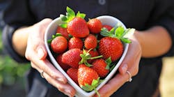 strawberry-in-heart-shape-bowl