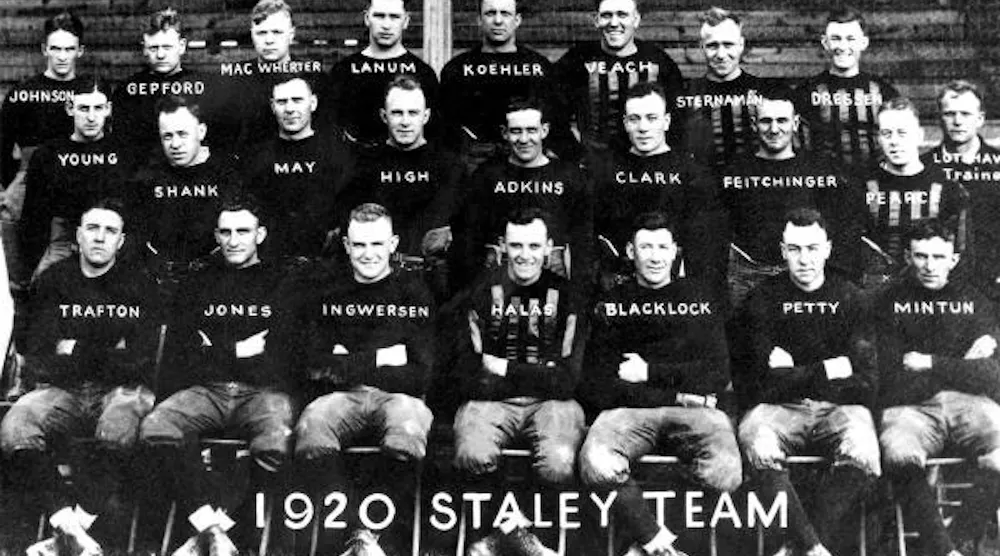 Decatur Staleys Logo Food Connection: Chicago Bears Recall Life as the Decatur Staleys ...