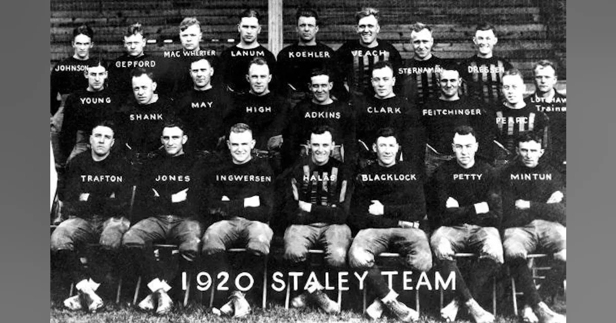 Decatur Staleys Field Food Connection: Chicago Bears Recall Life as the Decatur Staleys ...