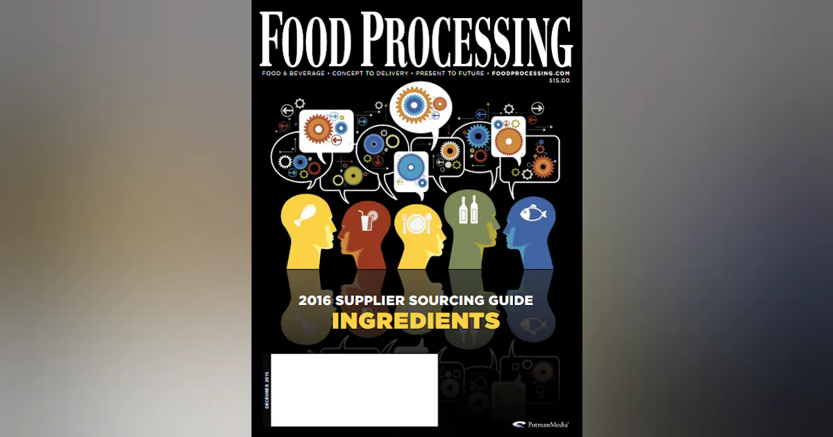 Food Processing 2016 Supplier Source Guides Now Available | Food Processing