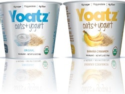 Yoatz AllinOne Greek Yogurt Includes Whole Fruit and Oats Food