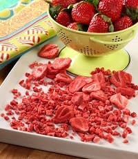 Freezedriedstrawberries