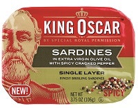 New Food Products King Oscar Spicy Cracked Pepper and Jalapeno Sardines Food Processing
