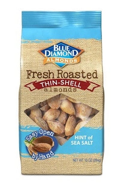 Blue Diamond Dry Roasted Sea Salt Almonds Case