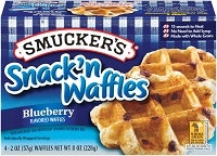 New Food Products Smuckers Snack'n Waffles Food Processing