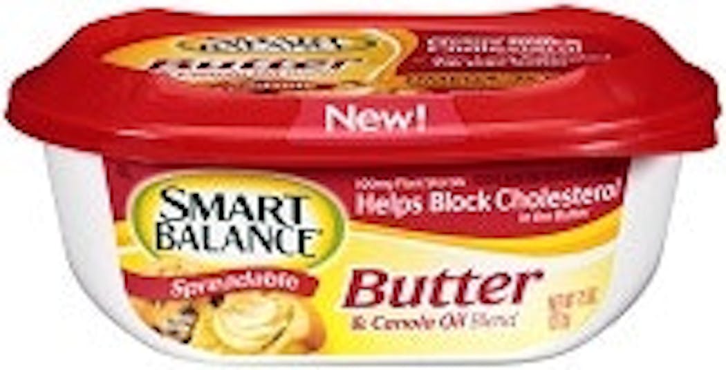 New Food Products Smart Balance Spreadable Butters With Plant Sterols