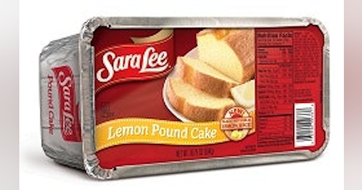 Sara Lee Adds Lemon Pound Cake And Updates Butter Pound Cake | Food  Processing