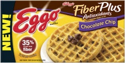 New Food Products Kellogg Co. Introduces Eggo FiberPlus Waffles Food