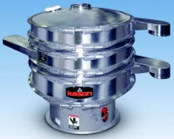 Solids Classifier Machine Equipment: Sanitary Vibratory Classifier Separates Solids Into Three ...
