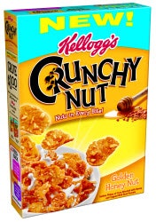 New Food Products Kellogg's Crunchy Nut UK Megabrand Arrives in the