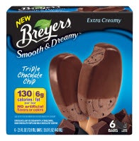 Breyers Introduces Smooth & Dreamy Ice Cream Bars and Sandwiches Food