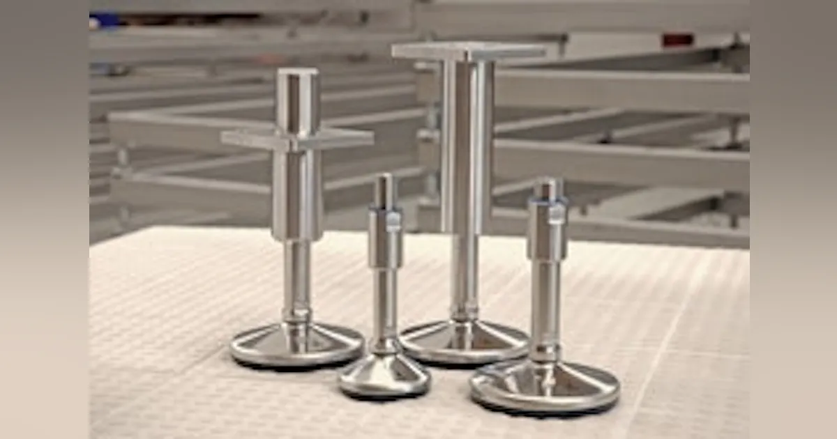 Equipment | Environmentally Friendly Machine Feet are Ultra Hygienic ...