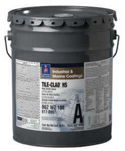 Equipment TileClad High Solids Epoxy Resists Mildew Food