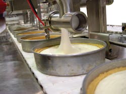 Accurate depositing is a basic step in many food operations, including baked goods. Accurate depositing is a basic step in many food operations, including baked goods.