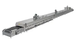Ovens that operate solely by direct gas fire are being phased out in favor of hybrid systems that combine gas-fire with convection.