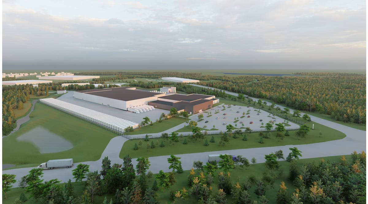 Sc Facility Initial Rendering Left Side