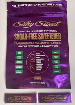 SilkySweet is based on non-bioengineered allulose plus monk fruit and a proprietary sweetener. SilkySweet is based on non-bioengineered allulose plus monk fruit and a proprietary sweetener.