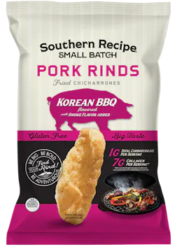 Pork rinds are enjoying a renaissance as low-fat, low-carbohydrate but high-collagen snacks. Pork rinds are enjoying a renaissance as low-fat, low-carbohydrate but high-collagen snacks.