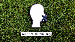 Greenhushing