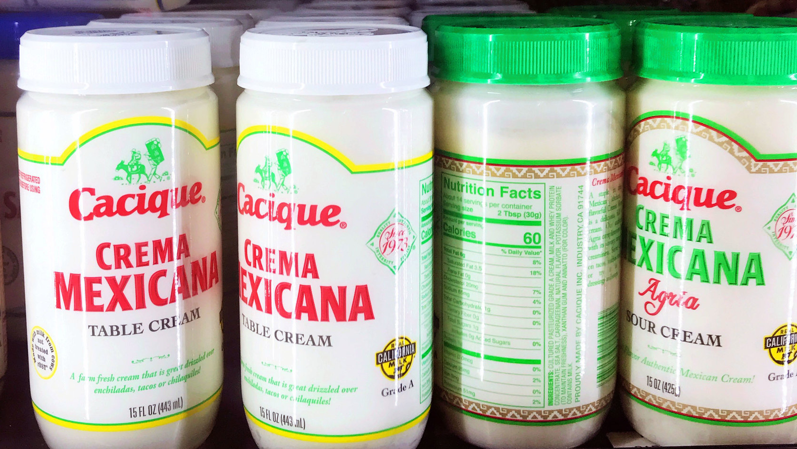'Crema Mexicana at El Rio Bravo Hispanic Supermarket in KCK'