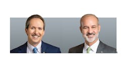 Lawrence Kurzius (left) and Brendan Foley Lawrence Kurzius (left) and Brendan Foley