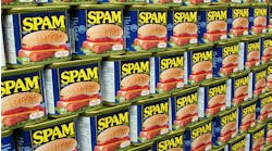 "Spam wall"