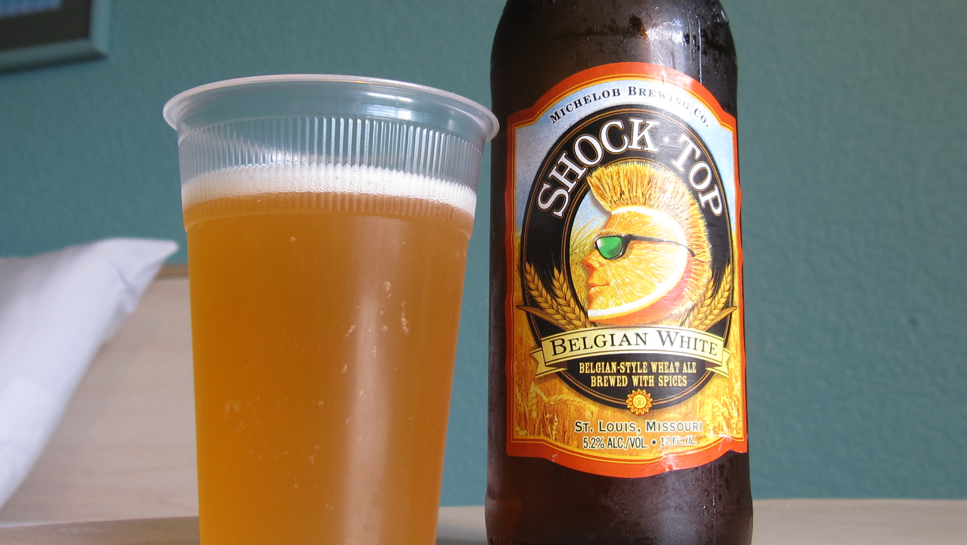 'Shock Top Belgian White'