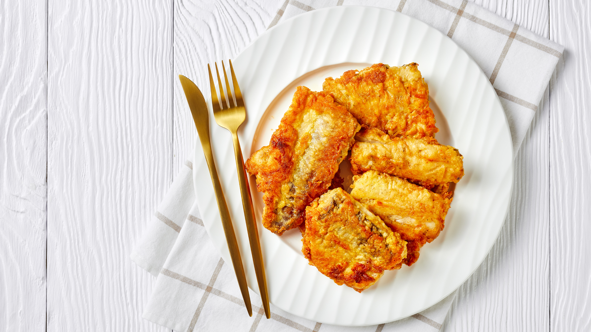 Buttered fish fillet pan-fried