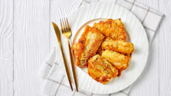 Buttered fish fillet pan-fried Buttered fish fillet pan-fried