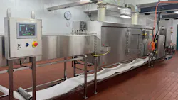 New equipment installed as part of United Premium Foods' $1.8 million capital spending investment to increase production capacity.