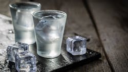 vodka shot glass ice cube vodka shot glass ice cube