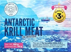 Krill are small marine crustaceans found in all the world's oceans, similar to but much smaller than shrimp. They’re a quality source of protein at 15g protein per 105g serving. Krill are small marine crustaceans found in all the world's oceans, similar to but much smaller than shrimp. They’re a quality source of protein at 15g protein per 105g serving.