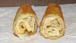 'Tornados Sausage and Egg Taquito' 'Tornados Sausage and Egg Taquito'