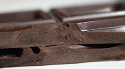 Artisan du Chocolat Espresso Dark Chocolate Bar Close Up"