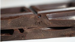 Artisan du Chocolat Espresso Dark Chocolate Bar Close Up"