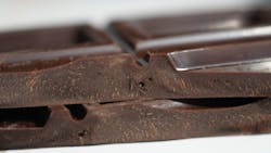 Artisan du Chocolat Espresso Dark Chocolate Bar Close Up' Artisan du Chocolat Espresso Dark Chocolate Bar Close Up'