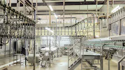chicken processing plant interior empty chicken processing plant interior empty