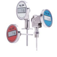 Temperature measurement is a key indicator that a process is in control. Photo: Tel-Tru Temperature measurement is a key indicator that a process is in control. Photo: Tel-Tru