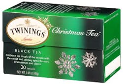 A special Christmas tea will become less special after the holidays. A special Christmas tea will become less special after the holidays.