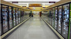 "Frozen food aisle at Giant Food in Wheaton, Maryland"