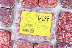 Cultured chicken from both Upside Foods and Eat Just won final USDA and FDA approvals last June but neither company is prepared to launch in stores just yet. Cultured chicken from both Upside Foods and Eat Just won final USDA and FDA approvals last June but neither company is prepared to launch in stores just yet.