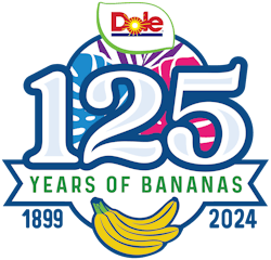 Dole 125 Years of Bananas Logo