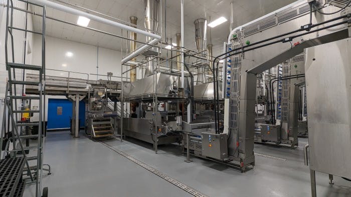 Jackson&rsquo;s Chips&apos; kettle-cooking lines at its Muskego, Wis., facility are engineered specifically to handle the sweet potatoes it uses to make its snack chips.