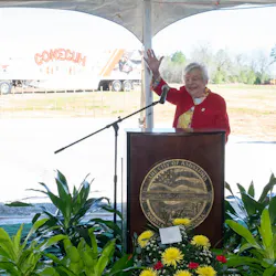 Alabama Gov. Kay Ivey has announced Conecuh Sausage will build a new plant in Andalusia, Ala. Alabama Gov. Kay Ivey has announced Conecuh Sausage will build a new plant in Andalusia, Ala.