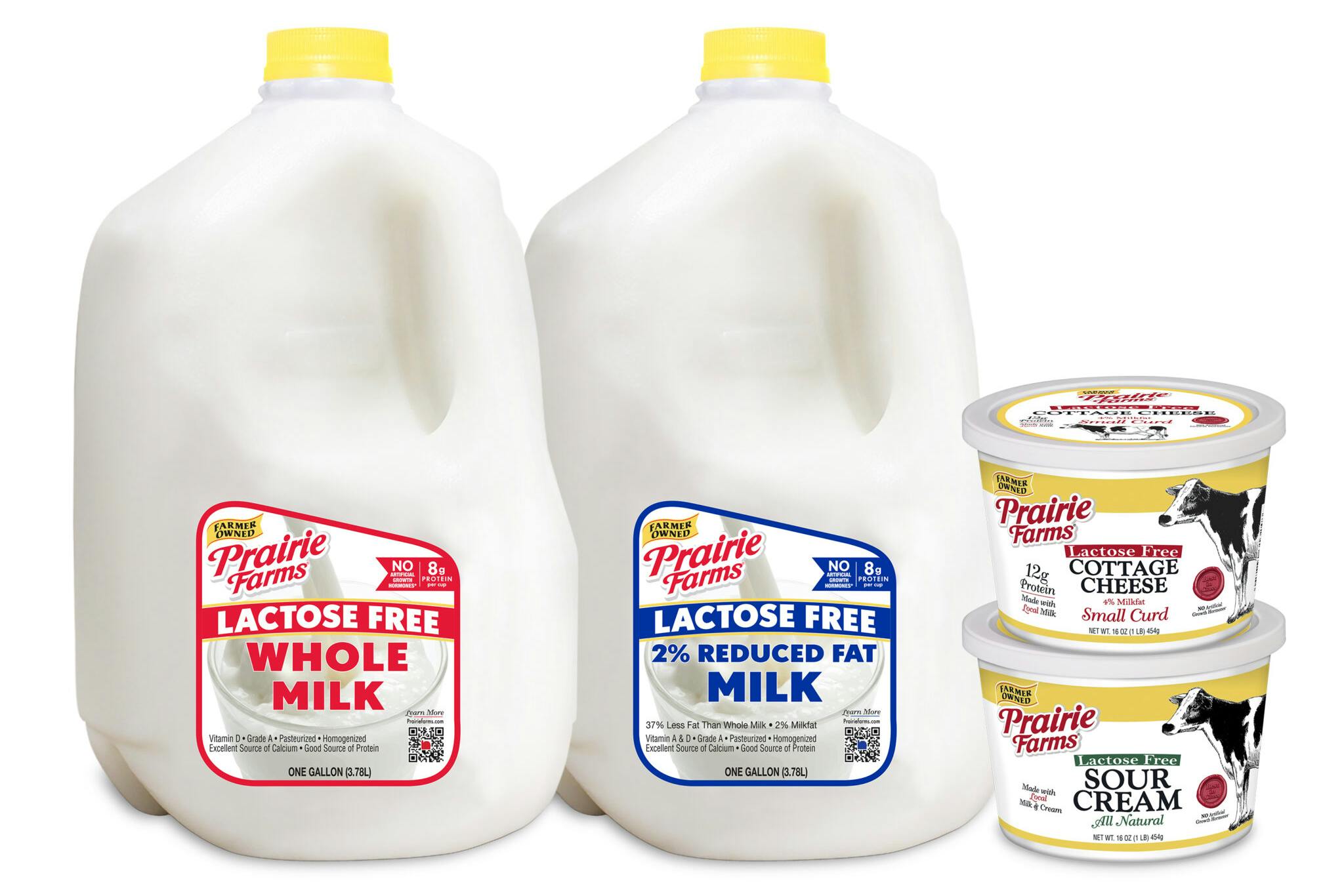 prairie farms dairy new lactose free products