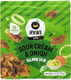 Costco and Albertsons are some of Irvins’ best customers. With certain ingredients, such as MSG, removed, these Lite products were developed for retailers attending the 2024 Natural Products Expo West. Costco and Albertsons are some of Irvins’ best customers. With certain ingredients, such as MSG, removed, these Lite products were developed for retailers attending the 2024 Natural Products Expo West.