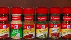 'McCormick Spices' 'McCormick Spices'